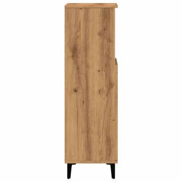 Artisan Oak Bathroom Cabinet - 30x30x100 cm