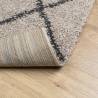 Shaggy Rug PAMPLONA - High Pile Beige and Anthracite 300x400 cm