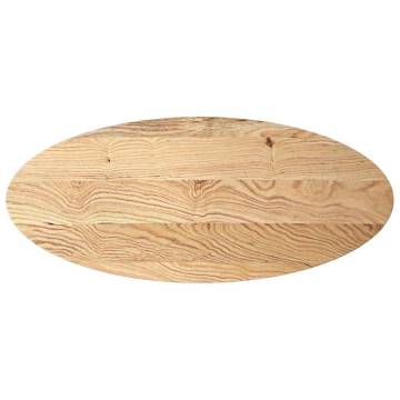 Solid Oak Oval Table Top 140x60 cm - Durable & Stylish