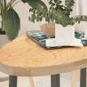  Table Top 100x50x4 cm Solid Wood Oak Oval Colour natural Size 100 x 50 x 4 cm Quantity in Package 1 