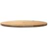 Table Top 100x50 cm Solid Oak - Oval Design for Versatile Use