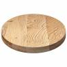 Table Top 100x50 cm Solid Oak - Oval Design for Versatile Use