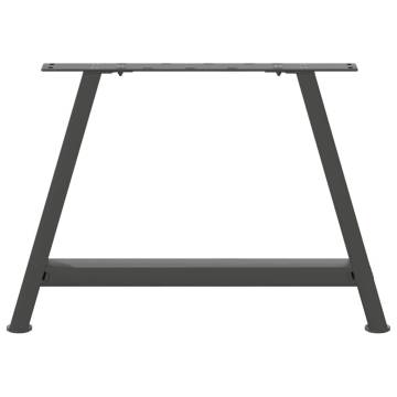 A-Shaped Coffee Table Legs - Anthracite Steel (2 pcs) | HipoMarket