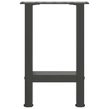 Buy Anthracite Coffee Table Legs - 2 pcs Steel | HipoMarket