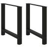  Coffee Table Legs Black 2 pcs 80x(72-73) cm Steel Colour black Size 80 x (72-73) cm Quantity in Package 2 Number of 1 