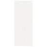 Wine Cabinet White 62x25x62 cm - Solid Wood Pine | HipoMarket