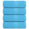  Guest Towels 4 pcs Turquoise 30x50 cm 360 gsm 100% Cotton Colour turquoise Size 30 x 50 cm Quantity in Package 4 