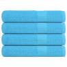  Towels 4 pcs Turquoise 100x200 cm 360 gsm 100% Cotton Colour turquoise Size 100 x 200 cm Quantity in Package 4 