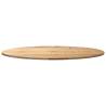 Solid Oak Table Top 120x60 cm - Oval Design | HipoMarket