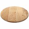 Solid Oak Table Top 120x60 cm - Oval Design | HipoMarket