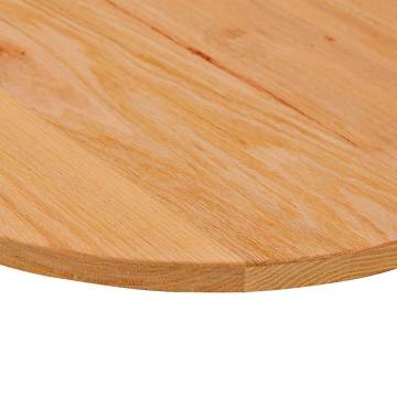 Light Brown Solid Oak Table Top 120x60cm - HipoMarket UK