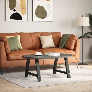 Stylish A-Shaped Black Coffee Table Legs - 60 cm | HipoMarket