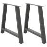  Coffee Table Legs A-Shaped 2 pcs Anthracite 90x(72-73) cm Steel Colour anthracite Size 90 x (72-73) cm Quantity in Package 1 Number of 