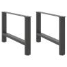  Coffee Table Legs Anthracite 2 pcs 70x(42-43) cm Steel Colour anthracite Size 70 x (42-43) cm Quantity in Package 2 Number of 1 