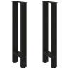  Coffee Table Legs Black 2 pcs 28x(72-73) cm Steel Colour black Size 28 x (72-73) cm Quantity in Package 2 Number of 1 