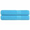  Sauna Towels 2 pcs Turquoise 80x200 cm 360 gsm 100% Cotton Colour turquoise Size 80 x 200 cm Quantity in Package 2 