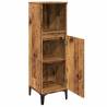 Elegant Old Wood Bathroom Cabinet - 30x30x100 cm