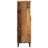 Elegant Old Wood Bathroom Cabinet - 30x30x100 cm