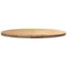 Table Top 120x60cm Solid Wood Oak Oval - Durable & Elegant