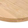 Table Top 120x60cm Solid Wood Oak Oval - Durable & Elegant