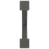 X-Shaped Dining Table Legs - Anthracite Steel 80x(72-73) cm