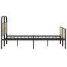 Sonoma Oak Bed Frame 120x190 cm - Elegant Design & Sturdy Build