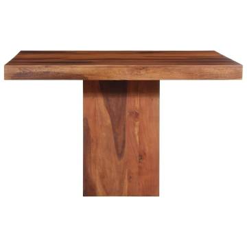 Solid Wood Acacia Dining Table - 120x120 cm | HipoMarket