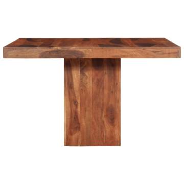 Solid Wood Acacia Dining Table - 120x120 cm | HipoMarket