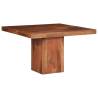 Solid Wood Acacia Dining Table - 120x120 cm | HipoMarket