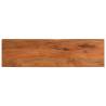  Table Top 110x30x3.8 cm Rectangular Solid Wood Acacia Colour acacia wood(natural) Size 110 x 30 cm Quantity in Package 1 Thickness 38 mm 