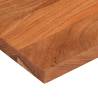 Table Top 110x30cm Solid Acacia Wood - Rustic Charm