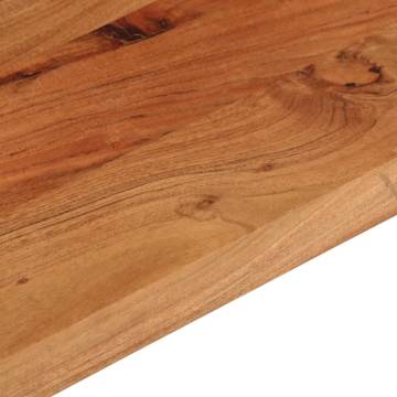 Table Top 110x30cm Solid Acacia Wood - Rustic Charm