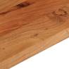 Table Top 110x30cm Solid Acacia Wood - Rustic Charm