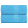  Guest Towels 2 pcs Turquoise 30x50 cm 360 gsm 100% Cotton Colour turquoise Size 30 x 50 cm Quantity in Package 2 