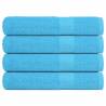  Sauna Towels 4 pcs Turquoise 80x200 cm 360 gsm 100% Cotton Colour turquoise Size 80 x 200 cm Quantity in Package 4 