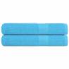  Towels 2 pcs Turquoise 100x200 cm 360 gsm 100% Cotton Colour turquoise Size 100 x 200 cm Quantity in Package 2 