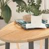  Table Top 100x50x2 cm Solid Wood Oak Oval Colour natural Size 100 x 50 x 2 cm Quantity in Package 1 