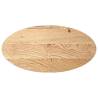 Table Top 100x50 cm Solid Oak Oval - Durable & Versatile