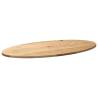 Table Top 100x50 cm Solid Oak Oval - Durable & Versatile