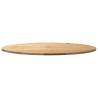 Table Top 100x50 cm Solid Oak Oval - Durable & Versatile