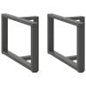  Coffee Table Legs T-Shaped 2 pcs Anthracite 70x25x(42-43) cm Steel Colour anthracite Size 70 x 25 x (42-43) cm Quantity in Package 1 Number of 