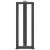 T-Shaped Console Table Legs - Anthracite Steel (2 Pcs)