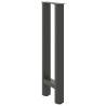 Coffee Table Legs Anthracite - Durable Steel Design | HipoMarket