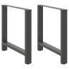  Coffee Table Legs Anthracite 2 pcs 80x(72-73) cm Steel Colour anthracite Size 80 x (72-73) cm Quantity in Package 2 Number of 1 