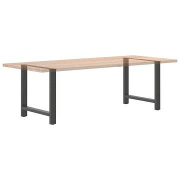 Coffee Table Legs Anthracite - 80x(72-73) cm Steel - HipoMarket