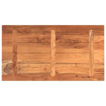 Table Top 110x50 cm Rectangular Solid Wood Acacia | HipoMarket