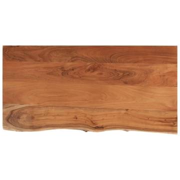 Live Edge Acacia Table Top 80x40 cm | Hipo Market