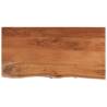 Live Edge Acacia Table Top 80x40 cm | Hipo Market