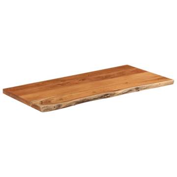 Live Edge Acacia Table Top 80x40 cm | Hipo Market