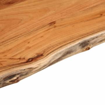 Live Edge Acacia Table Top 80x40 cm | Hipo Market